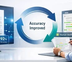 AI-Based OCR Solutions with Human Review for 99% Accuracy